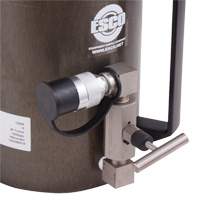 Safety Jack, Locking Collar, 100 tons Capacity, 13-37/100" - 19-3/5" H Auto-Cam