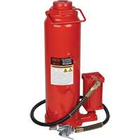 High Height Bottle Jack, 30 Ton(s), Air Hydraulic, 33-9/10" Raised Height Auto-Cam