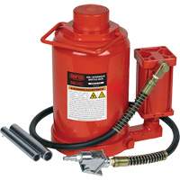 Standard Height Bottle Jack, 50 Ton(s), Air Hydraulic, 19" Raised Height Auto-Cam