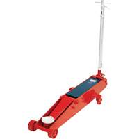 FASTJACK&reg; Floor Jack, 10 Ton(s) Capacity, 6-1/8" Lowered, 27-1/4" Raised, Manual Hydraulic Auto-Cam