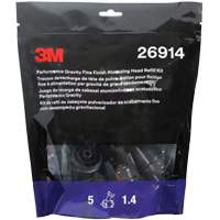 Performance Gravity Fine Finish Atomizing Head - Orange Auto-Cam
