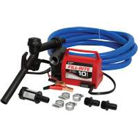 Pompe de transfert de carburant 12 V CC avec pistolet Auto-Cam