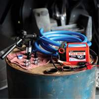 Pompe de transfert de carburant 12 V CC avec pistolet Auto-Cam
