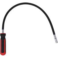 Tournevis flexible extra-long avec adaptateur carr&eacute; 1/4" x hexagonal 1/4" Auto-Cam