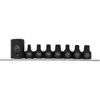 Jeu de douilles/embouts de boulon de caisse de camionnettes, 8 Morceaux, Prise de 1/2"/3/8" Auto-Cam