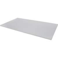 Replacement Shelf for Knocked Down Cabinet, 48" x 24", 300 lbs. Capacity, Steel, Grey Auto-Cam