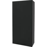 Armoire de rangement combin&eacute;e, 36" la x 18" p x 72" h, Noir Auto-Cam