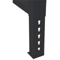 Pattes d'&eacute;tabli pour service industriel, Acier, 30" p x 34" h, Simple Auto-Cam