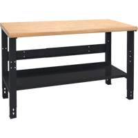 Industrial Modular Workbench, 1000 lbs. Cap., 48" W x 24" D Auto-Cam