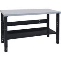 Industrial Modular Workbench, 48" W x 24" D x 1000 lbs. Capacity Auto-Cam
