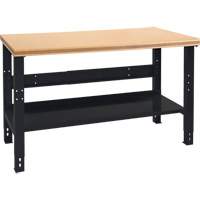 Industrial Modular Workbench, 48" W x 24" D x 1000 lbs. Capacity Auto-Cam