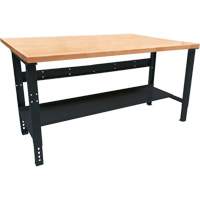 Industrial Modular Workbench, 1000 lbs. Cap., 72" W x 48" D Auto-Cam