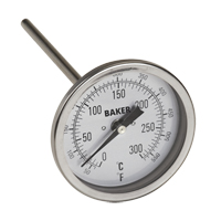 Thermomètres bilames, Contact, Analogique, 50-550°F (0-260°C) IA267 | Auto-Cam