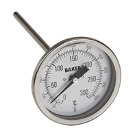 Thermomètres bilames, Contact, Analogique, 50-550°F (0-260°C) IA269 | Auto-Cam