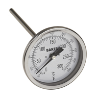 Thermomètres bilames, Contact, Analogique, 50-550°F (0-260°C) IA271 | Auto-Cam