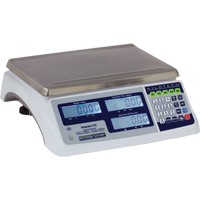 Balance &agrave; calcul de prix Integrator C15, Capacit&eacute; 30 lb / 15 kg, Graduations 0,005 lb / 0,002 kg Auto-Cam
