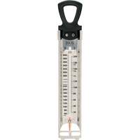 Premium Candy/Deep Fry Thermometer, Contact, Digital, 60-400°F (20-200°C) Auto-Cam