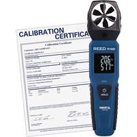 Bluetooth Smart Series Vane Anemometer with ISO Certificate, Data Logging, 0.6 - 25 m/sec/118 - 4921 ft./min/2.1 - 90 Km/hr/1.3 - 55.9 Mph Air Velocity Range Auto-Cam