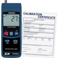 Vibromètre à enregistrement de données avec certificat ISO, 10% - 85% HR, 32°- 122° F ( 0° - 50° C ) IC989 | Auto-Cam