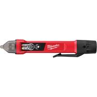 Dual Range Non-Contact Voltage Detector with LED, 12 V - 49 V/50 V - 1000 V, Display & Sound Alert Auto-Cam