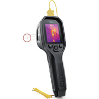 Cam&eacute;ra d'imagerie thermique IR 24:1 avec laser Bullseye et thermocouple de type K, 160 x 120 pixels, -10° - 45°C (14° - 113°F), 70 mK Auto-Cam