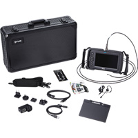 Ensemble de vid&eacute;oscope haute performance avec cam&eacute;ra HD double & longue sonde, 1280" lo x 720" la Affichage, 1024 x 600 pixels, 4,9 mm (0,19") T&ecirc;te de cam&eacute;ra Auto-Cam