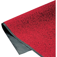ColorStar Matting, Wiper, 3' x 5' x 3/8", Red/Black Auto-Cam