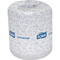 Universal Toilet Paper, 2 Ply, 500 Sheets/Roll, 156.25' Length, White Auto-Cam