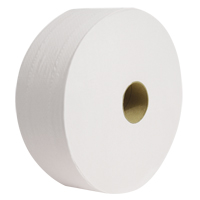 Pro Perform Toilet Paper, Jumbo Roll, 2 Ply, 1400' Length, White Auto-Cam