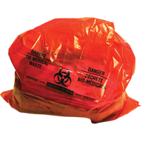 Sacs pour déchets bio-médicaux Sure-Guard<sup>MC</sup>, Biorisque, 50" lo x 37" la, 2 mil, 100 /pqt JD102 | Auto-Cam