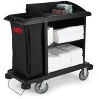 Executive Compact Housekeeping Cart Auto-Cam