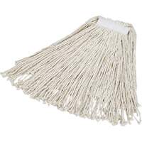 Economy Wet Mop, Cotton, 24 oz., Cut Style Auto-Cam
