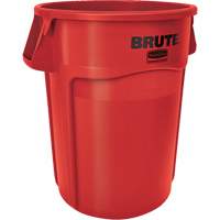 Contenants ronds Brute, Poly&eacute;thyl&egrave;ne, 32 gal. US Auto-Cam