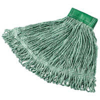 Super Stitch Wet Mop, Floor Finishing, Cotton/Yarn, 15.7 oz., Loop Style Auto-Cam