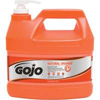 Natural Orange™ Hand Cleaner, Pumice, 3.78 L, Pump Bottle, Citrus/Orange NI254 | Auto-Cam