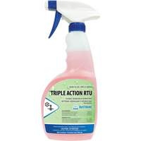 Action triple - nettoyant, d&eacute;graissant et d&eacute;sinfectant, 750 ml, Bouteille &agrave; g&acirc;chette Auto-Cam