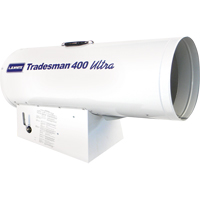 Tradesman<sup>®</sup> Forced Air Heater, Fan, Propane, 400,000 BTU/H JG956 | Auto-Cam