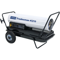 Tradesman<sup>®</sup> Forced Air Heater, Fan, Kerosene, 210,000 BTU/H JG960 | Auto-Cam