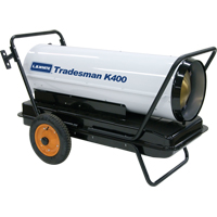 Tradesman<sup>®</sup> Forced Air Heater, Fan, Kerosene, 400,000 BTU/H JG961 | Auto-Cam