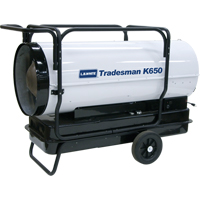 Tradesman<sup>®</sup> Forced Air Heater, Fan, Kerosene, 650,000 BTU/H JG962 | Auto-Cam