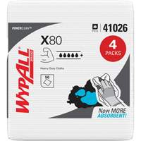 X80 Wipers, Heavy-Duty, 12-1/2" L x 12" W Auto-Cam