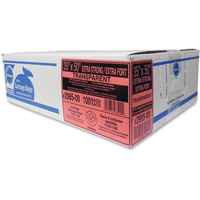 Industrial Garbage Bags, X-Strong, 35" W x 50" L, 0.95 mils, Clear Auto-Cam