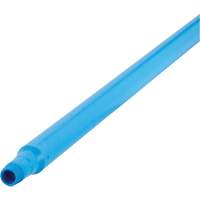 Ultra Hygiene Handle, Broom/Scraper/Squeegee, Blue, Ergonomic, 59" L JL168 | Auto-Cam
