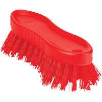 ColorCore Hand Brush, Stiff Bristles, 6" Long, Red Auto-Cam