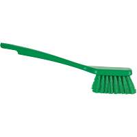 ColorCore Short Handle Brush, Stiff Bristles, 12" Long, Green Auto-Cam