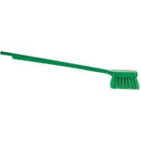 ColorCore Long Handle Brush, Stiff Bristles, 20" Long, Green Auto-Cam