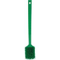 ColorCore Long Handle Brush, Stiff Bristles, 20" Long, Green Auto-Cam