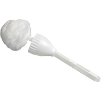 Cleaning Swab with Cup, 14-1/2" L, Acrylic Bristles, White Auto-Cam