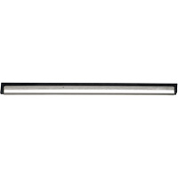 Window Squeegee Channel and Rubber, 18", Rubber, Stainless Steel Frame Auto-Cam