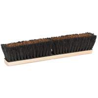 Push Broom Head, 36", Coarse/Medium, Tampico/Palmyra Bristles Auto-Cam